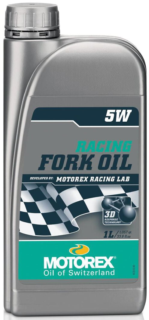 Motorex Racing Fork Oil 5W 1 Litre MX Motocross Enduro Off-Road Moto - Image 12