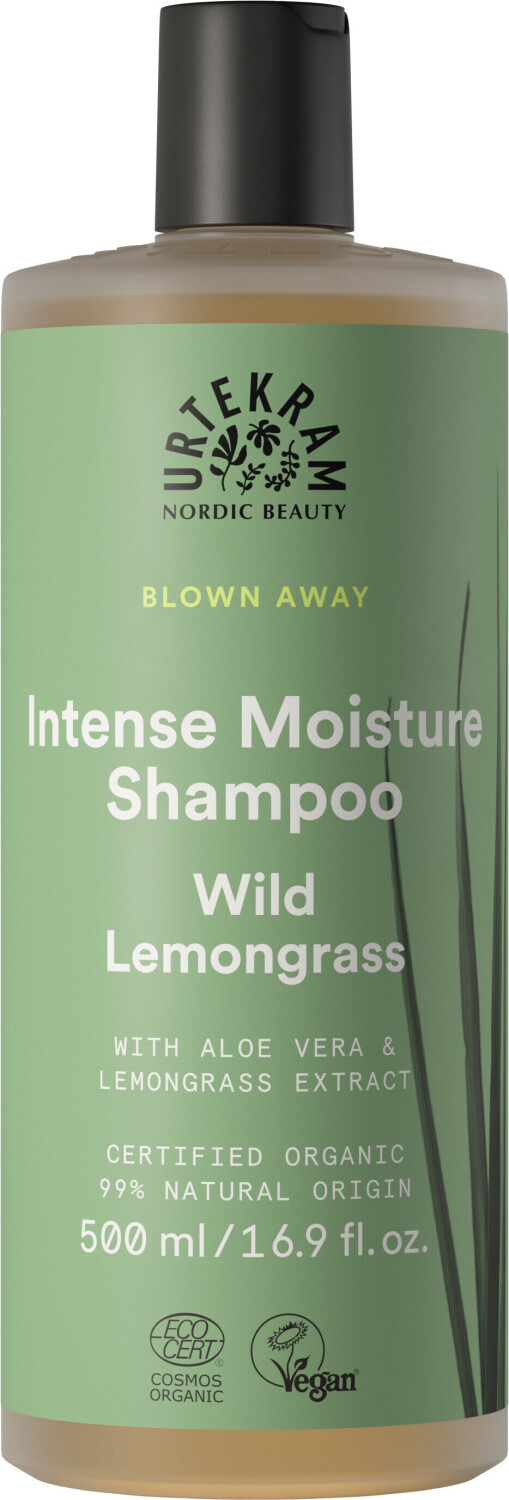 Organic Wild Lemongrass Shampoo 500ml (Urtekram) - Image 2