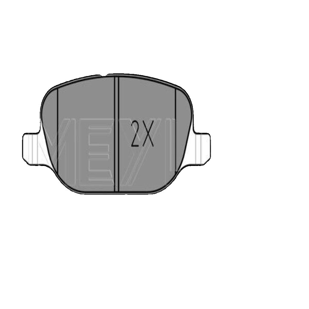 Original MEYLE Brake Pad Set Disc Brake 025 238 1118 for Alfa Romeo