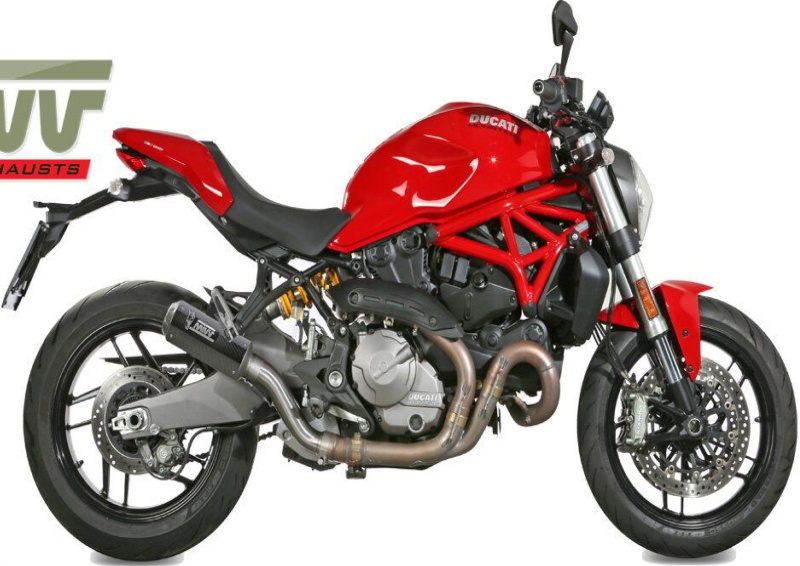 Mivv Exhaust Muffler MK3 Carbon for DUCATI MONSTER 1200 2017 > 2021