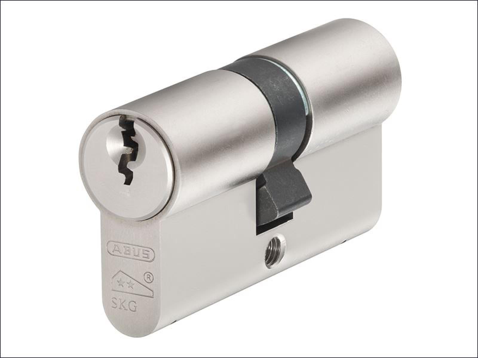 ABUS Mechanical - E60NP Euro Double Cylinder Nickel Pearl 30mm / 35mm Visi
