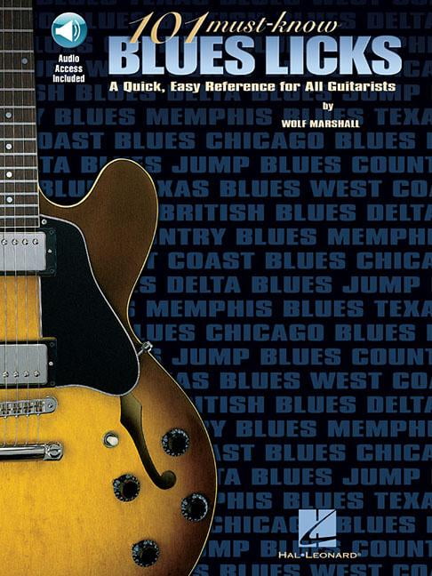 101 Must-Know Blues Licks by   - 9780793595877