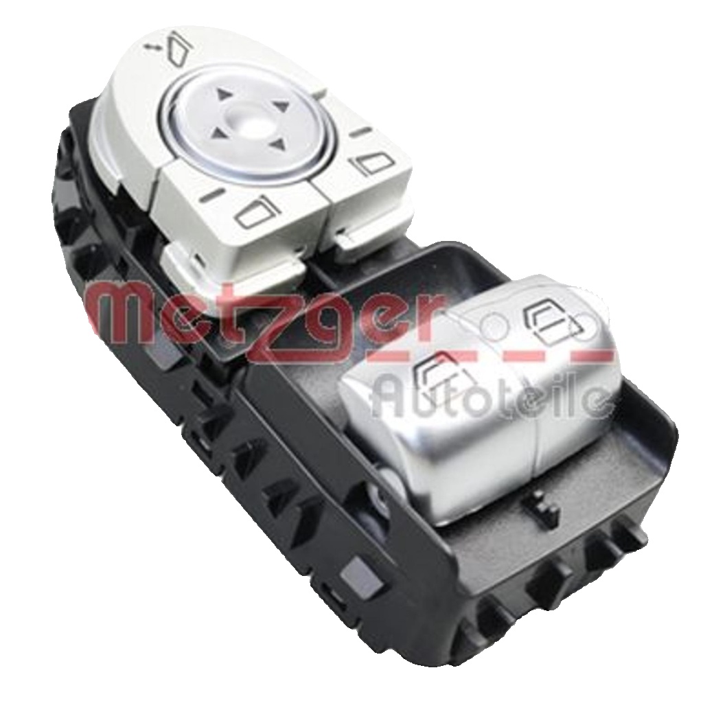 Original METZGER Switch Window Lifter 0916686 for Mercedes-Benz