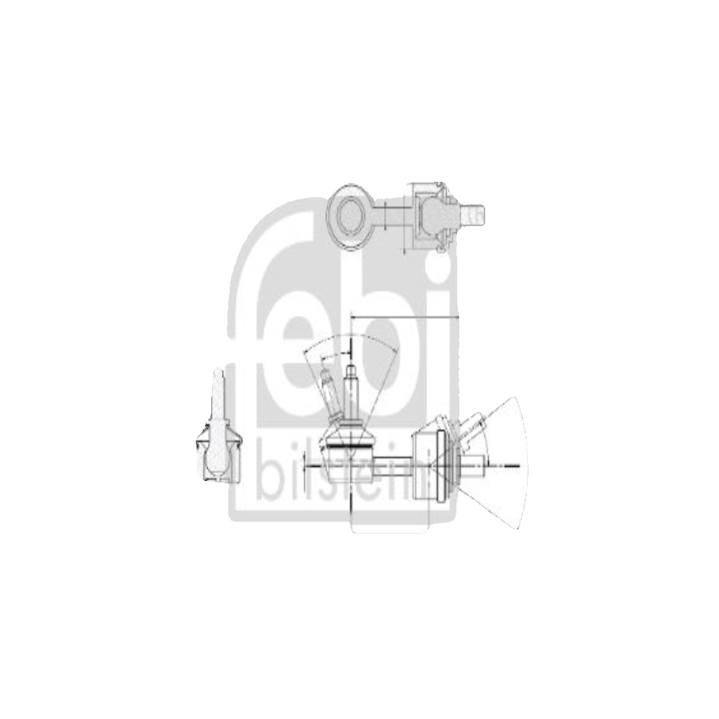 FEBI BILSTEIN 175626 Stabiliser Bar Link/Coupling Rod Front Right O/S Left N/S