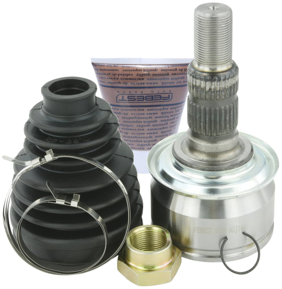 1810-ASJ14AT FEBEST Joint Kit, drive shaft for BUICK (SGM),CADILLAC,OPEL,SAAB,VA