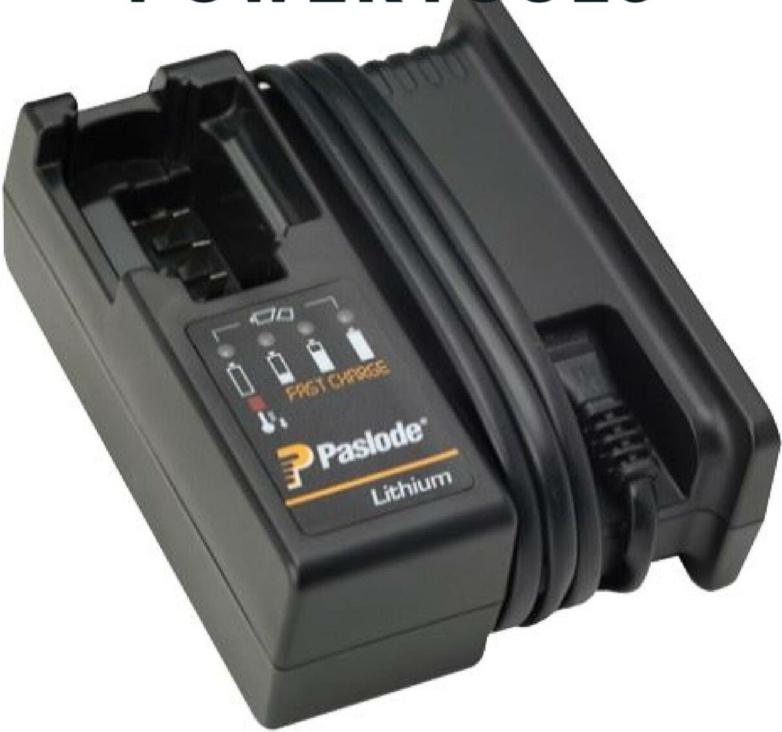 Paslode Lithium Battery Charger with AC/DC Adaptor - 018882