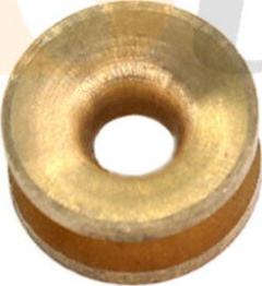 6× 2 Line Strimmer Head Brass Eyelet for Washer Leather Craft Repair Grommet