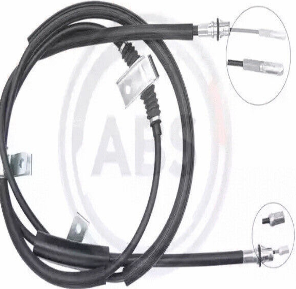 Handbrake cable Disc Brake K12100 A.B.S. for LANCIA CHRYSLER
