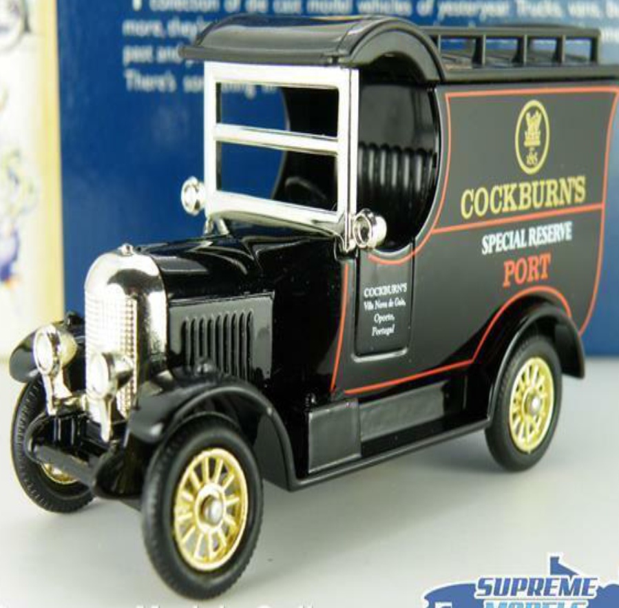 MORRIS BULLNOSE TRUCK LORRY VAN MODEL COCKBURN'S PORT 1:64 APPROX DAYS GONE K8