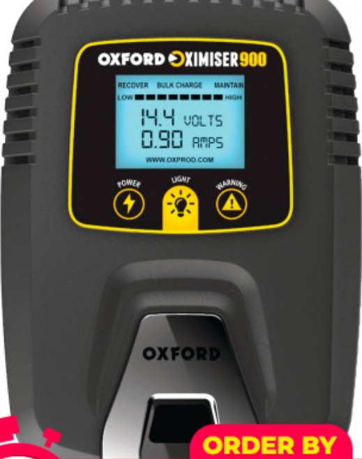 Oxford Oximiser 900 Battery Charger Motorcyle Motorbike