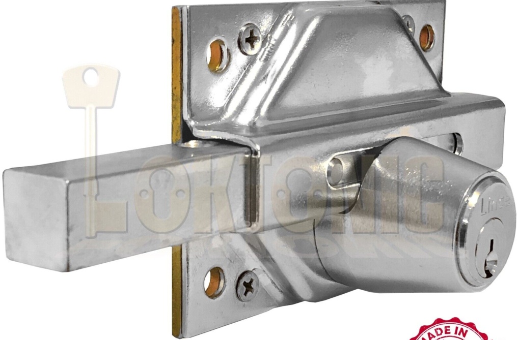 Lince High Security Quality Door Gate Shed Sliding Heavy Duty Rim Dead Bolt Lock