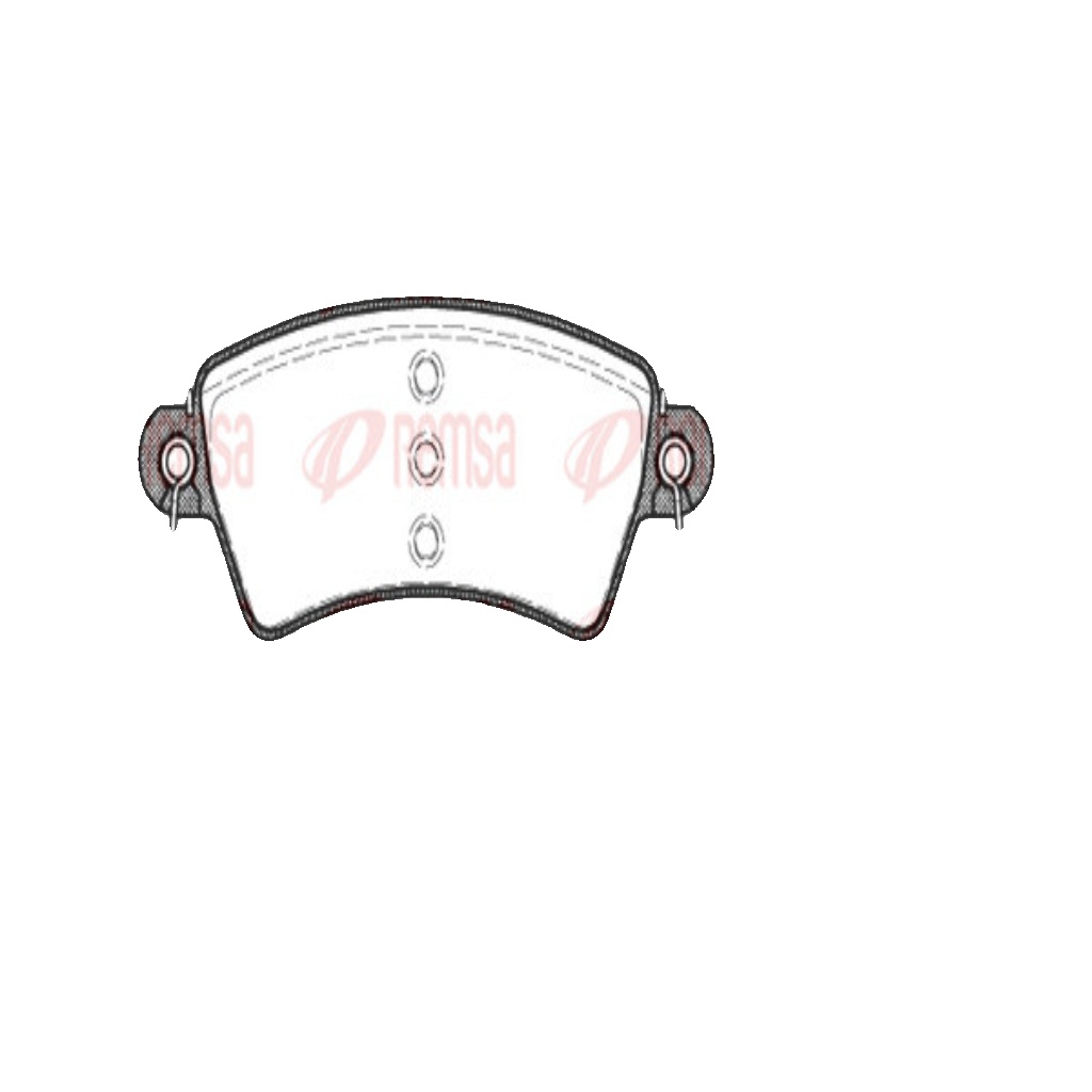 BRAKE PAD SET DISC BRAKE 0726.00 FOR PEUGEOT 206/Hatchback/SW/CC 306/Van/Break