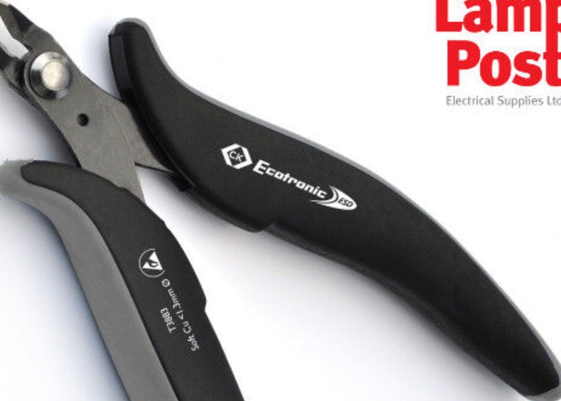 CK T3883 ESD Ecotronic Electronics Precision Micro Side Cutters Pliers