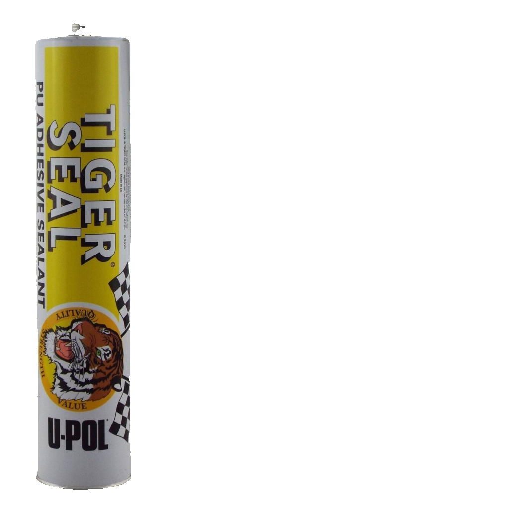 6 X UPOL TIGER SEAL PU ADHESIVE POLYURETHANE SEALANT SEALER U-POL 310ML - WHITE