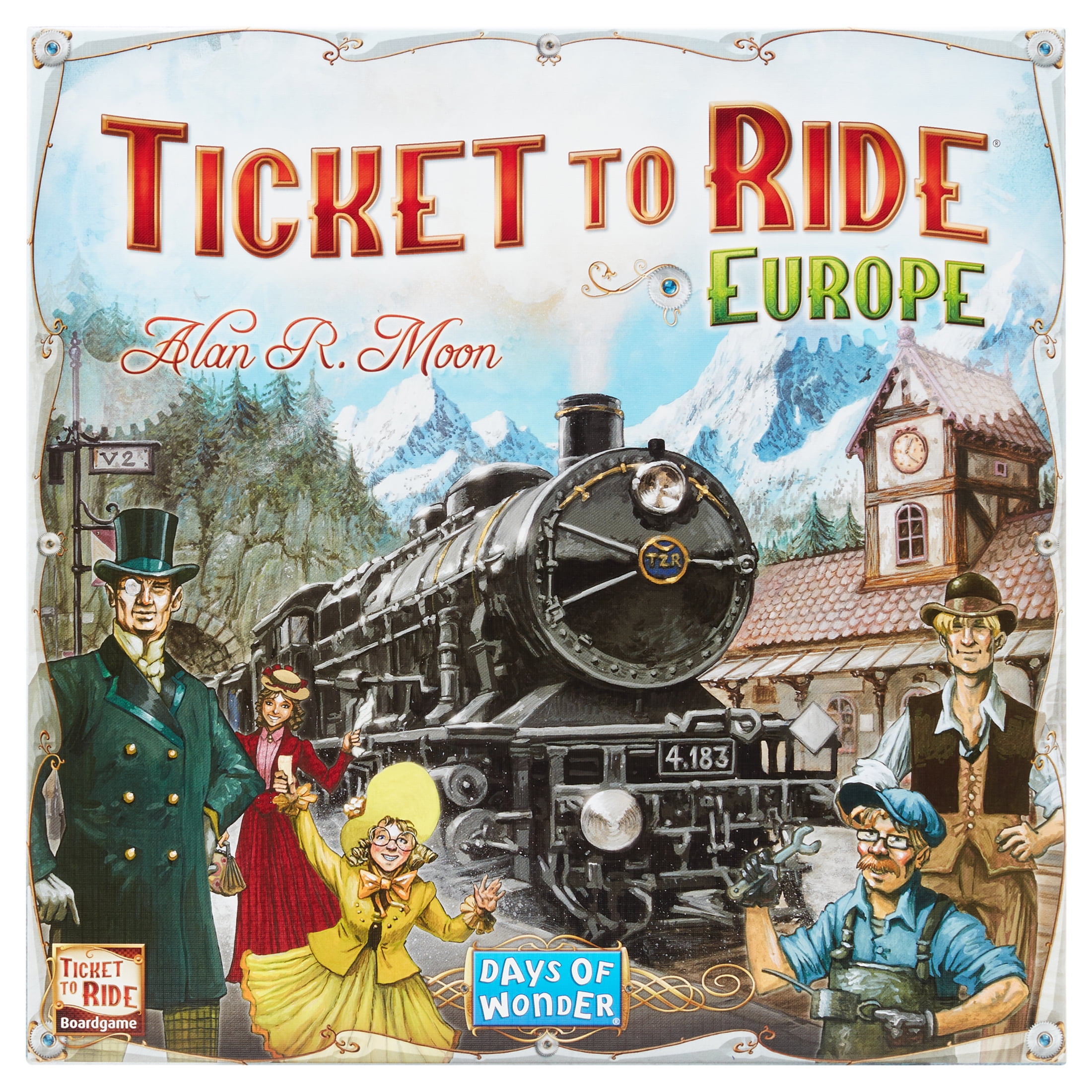 Ticket to Ride Europe Board Game