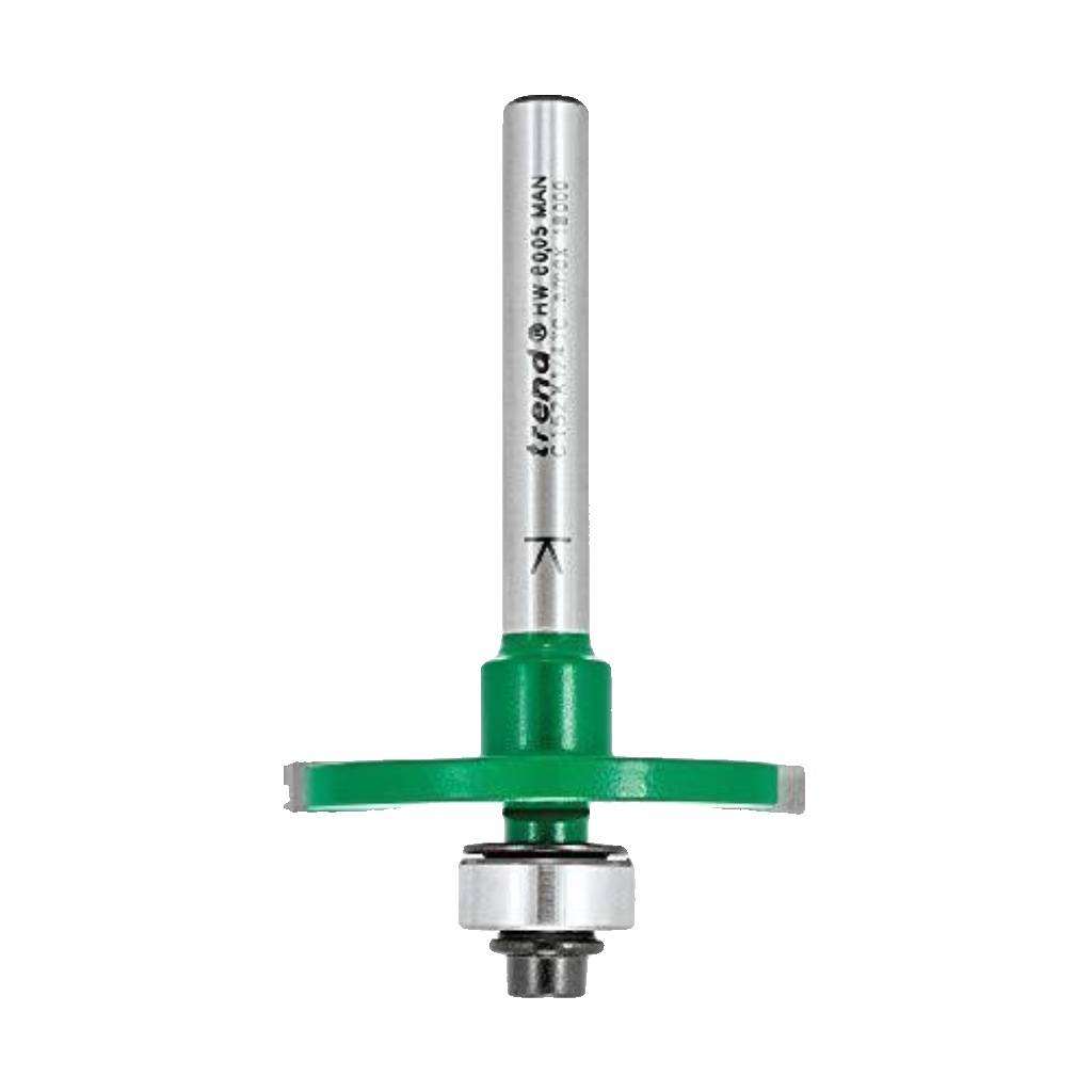 Trend CraftPro Bearing Guided Biscuit Jointer Router Cutter Bit, 1/4 Inch Shank, - Image 6