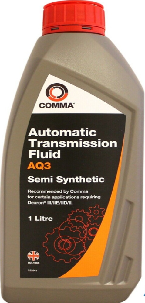 2x Comma AQ3 Semi Synthetic ATF Automatic Transmission Fluid - 2L