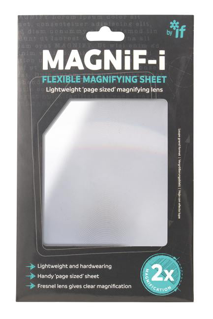 Magnif-I Flexible Magnifying Sheet