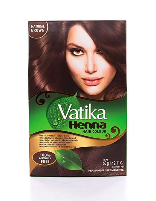 Dabur Vatika Henna Hair Colour Natural Brown 60g