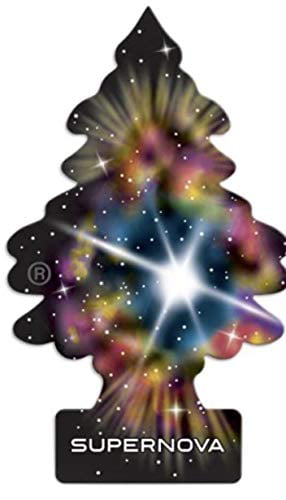 Smï¿½ Trï¿½D Little Trees Car Air Freshener Hanging Paper Tree For Home Or Car Supernova 6 Pack