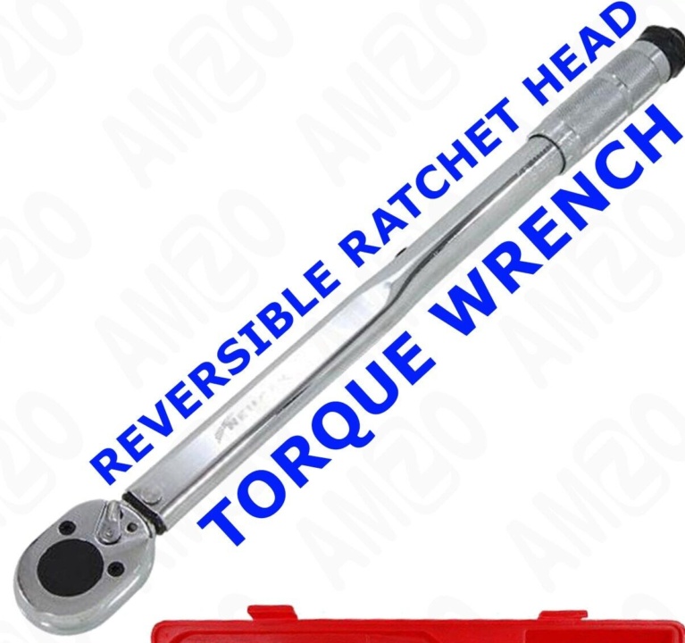 1/2"" Torque Wrench Reversible Ratchet 28 - 210Nm Drive Socket Neilsen CT0738
