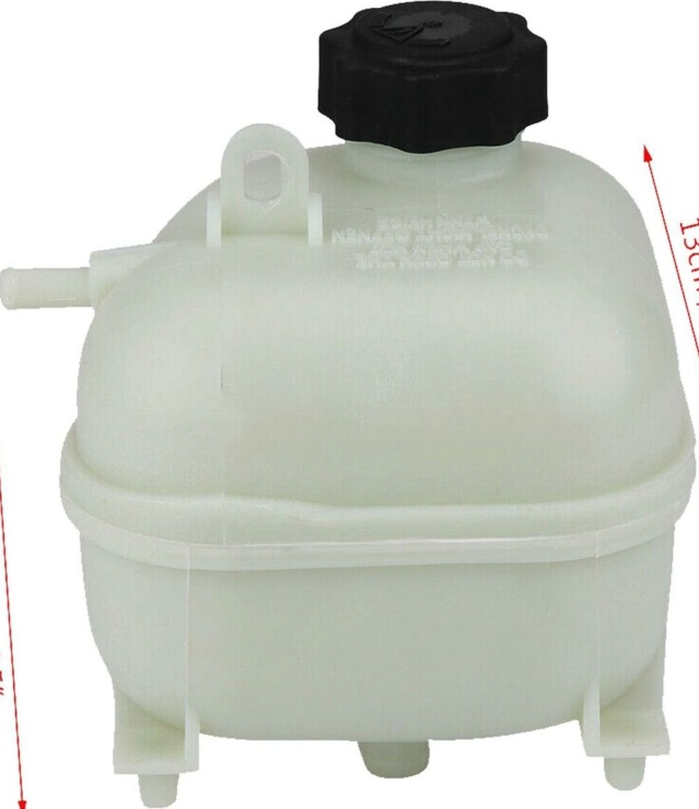 Aluminum Coolant Expansion Header Tank For MINI R50 R52 R53 COOPER S 2002-2008