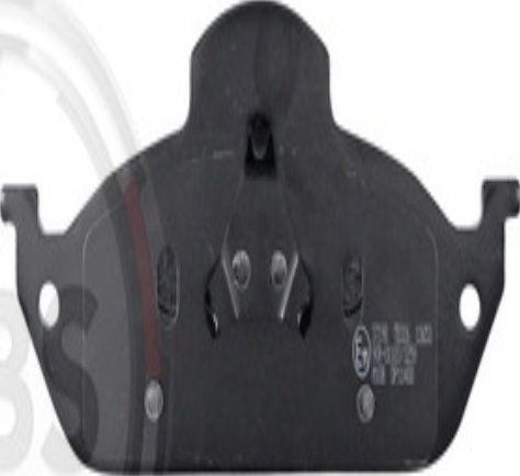 37198 A.B.S. Brake Pad Set, disc brake for MERCEDES-BENZ