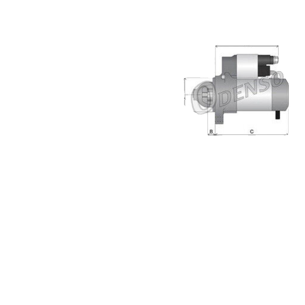 Denso Starter 12V 2KW - DSN1301 - Automotive Starter Motor