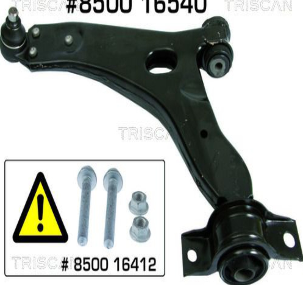 Outer TRISCAN 8500 16540 Track Control Arm for FORD