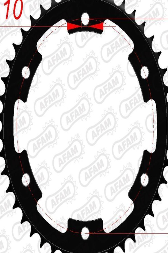 AFAM Standard Steel Sprocket 35804-Step 525 For Motorcycle Parts Accessories
