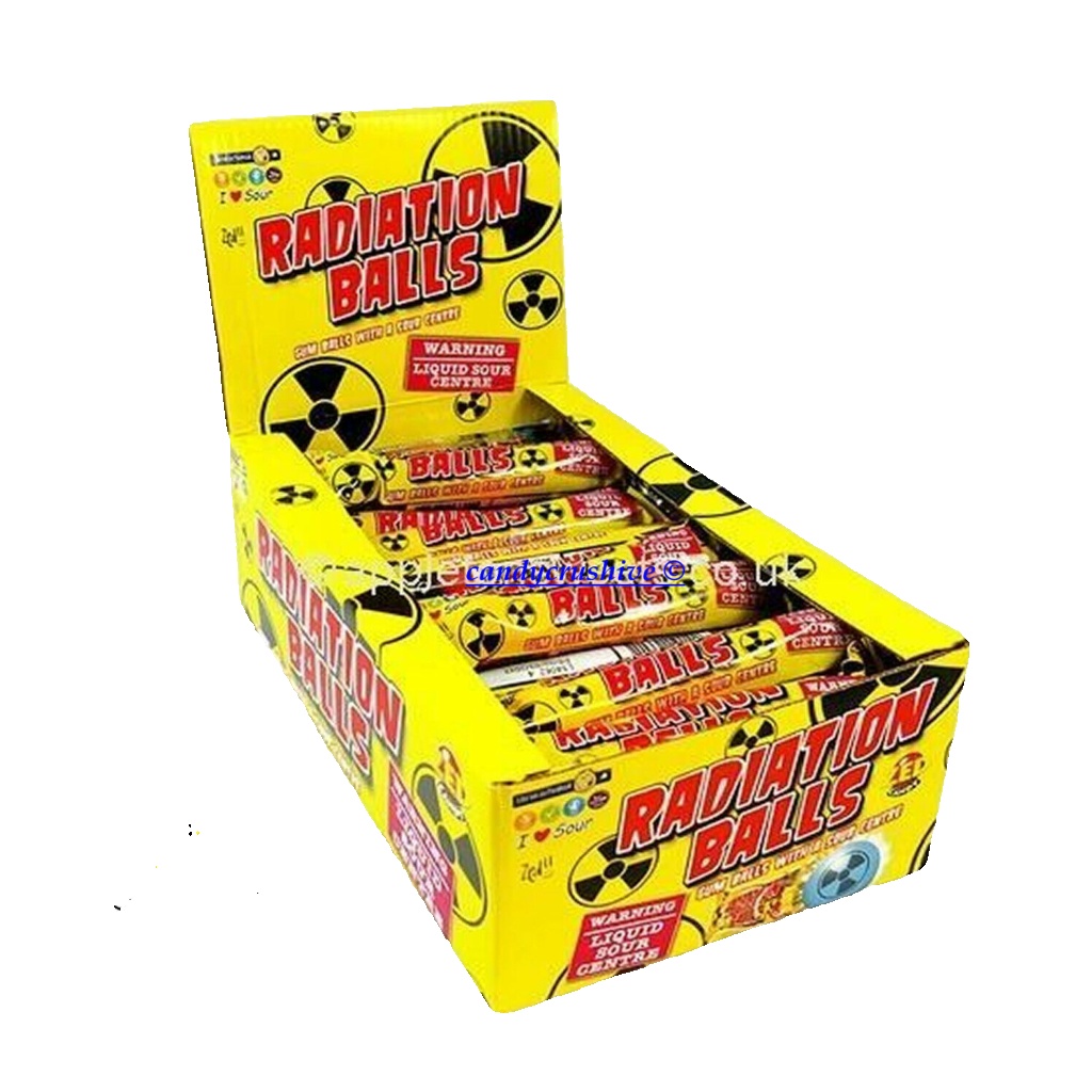 ZED CANDY CHERRY MEGA SOUR ZAPPERS JAWBREAKER Veg Halal Chewing Gum