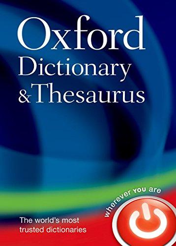 Oxford Dictionary and Thesaurus by  Oxford Languages - 9780199230884