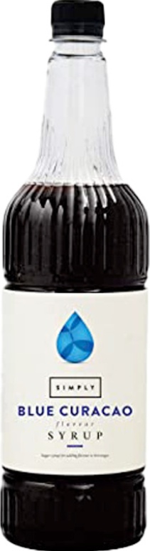 Simply By IBC | Blue Curacao Syrup 1L | Cocktail Syrup | Vegan | UK Seller - Image 2