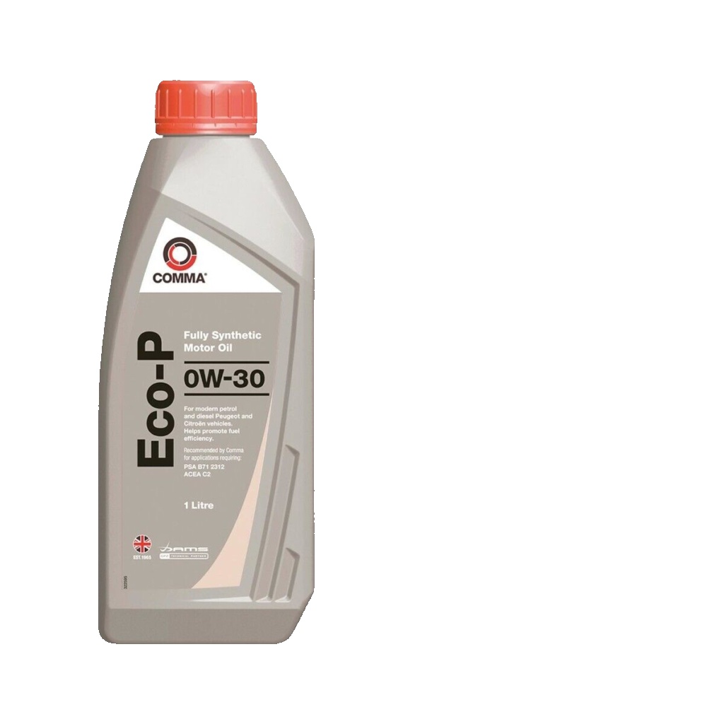 2x Comma Eco-P 0w-30 0w30 Fully Synthetic Car Engine Oil Peugeot Citroen 1L