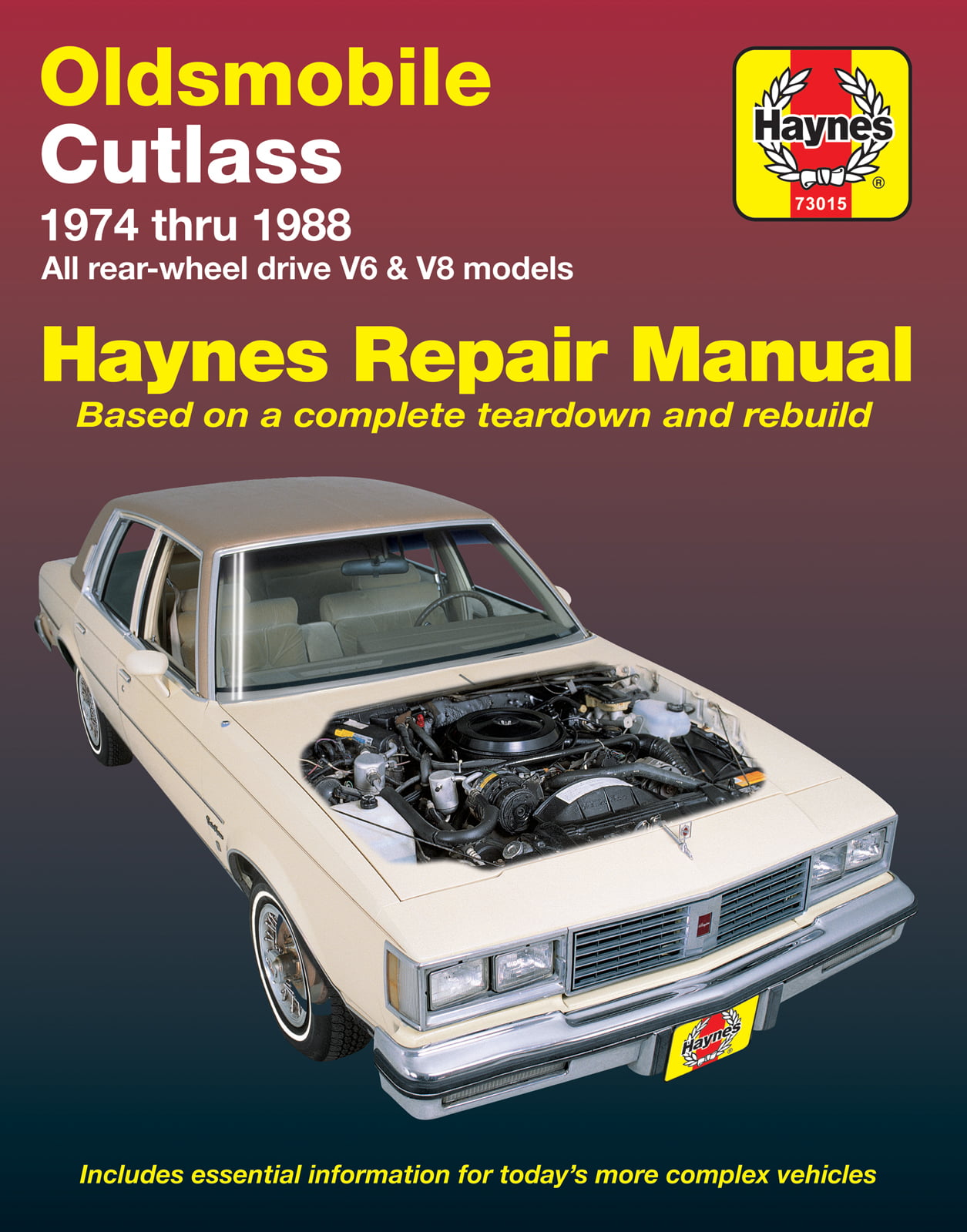 Oldsmobile Cutlass (74 – 88) Haynes Paperback Haynes 1G – US Class Car Manua