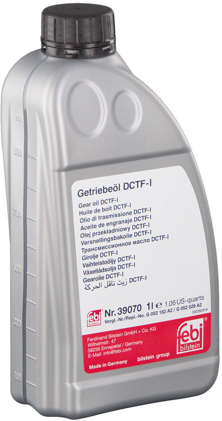 1L DSG Auto 6 & 7 Speed Gearbox Transmission Oil VW Audi - Febi Bilstein 39070