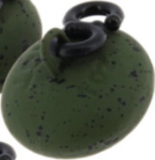 Back Leads 1oz x 5 Saucer Shape Smooth for Carp Barbel Specimen Fishing