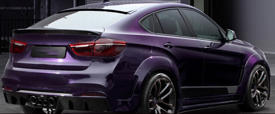 M PERFORMANCE SPORT REAR TRUNK BOOT LID SPOILER WING FOR BMW X6 X6M F16 F86 14+