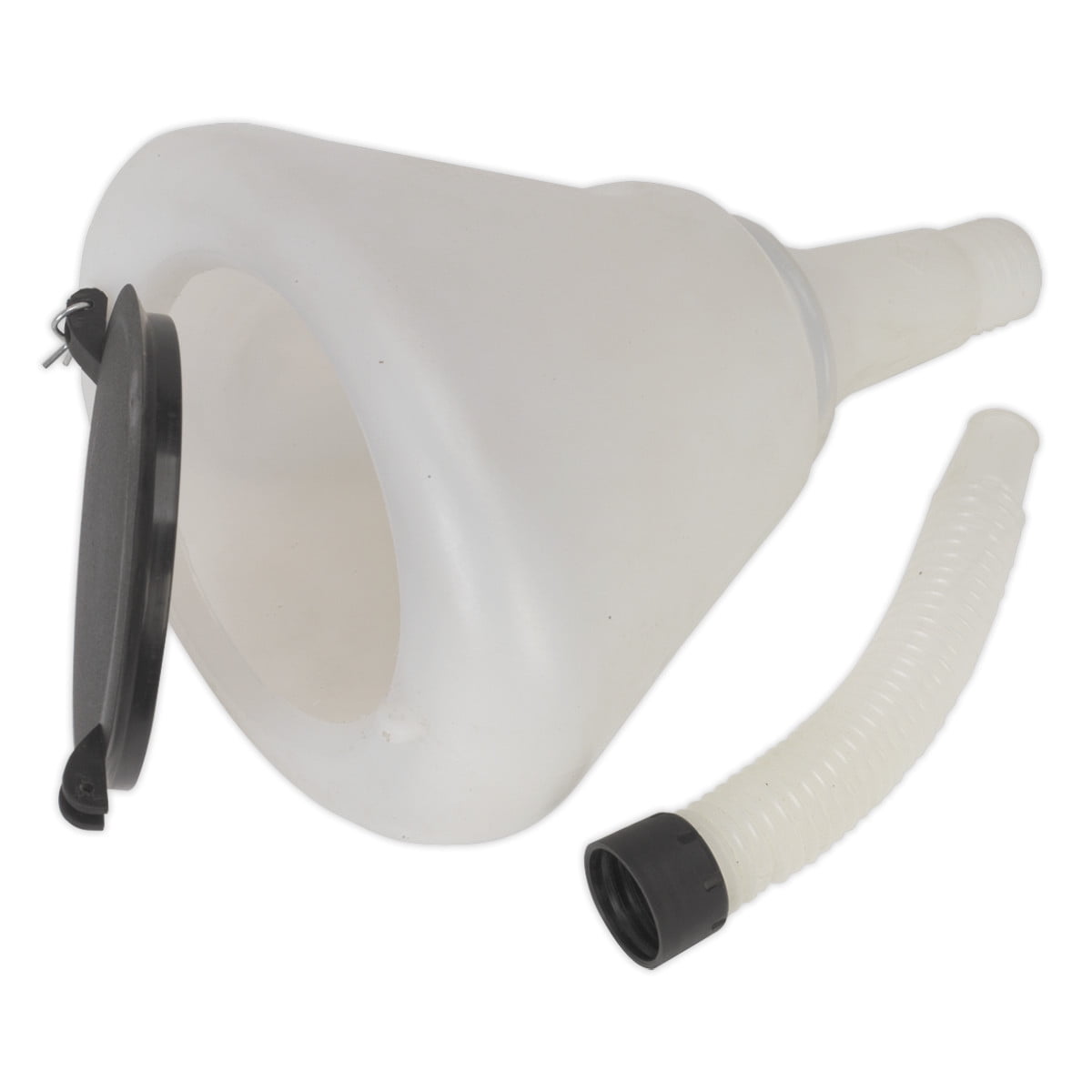 Sealey F99200 Funnel with Closing Lid 200mm - Image 6