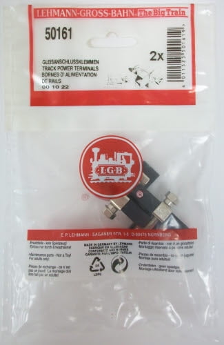LGB Track Power Terminals 2 Pcs - G Gauge 50161