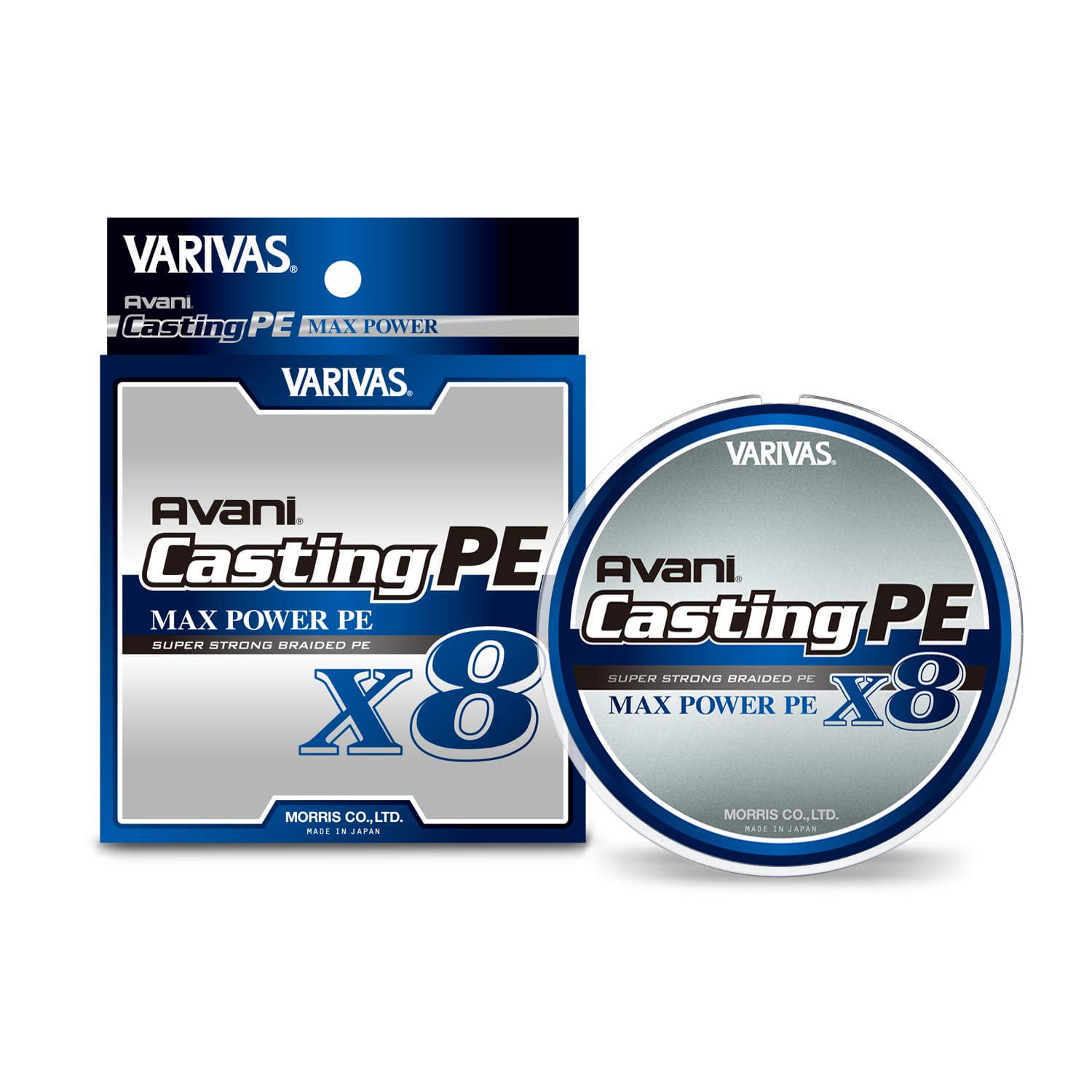 Varivas P.E Line New Avani Max Power Casting X8 200m P.E 2.5 40lb (8517)