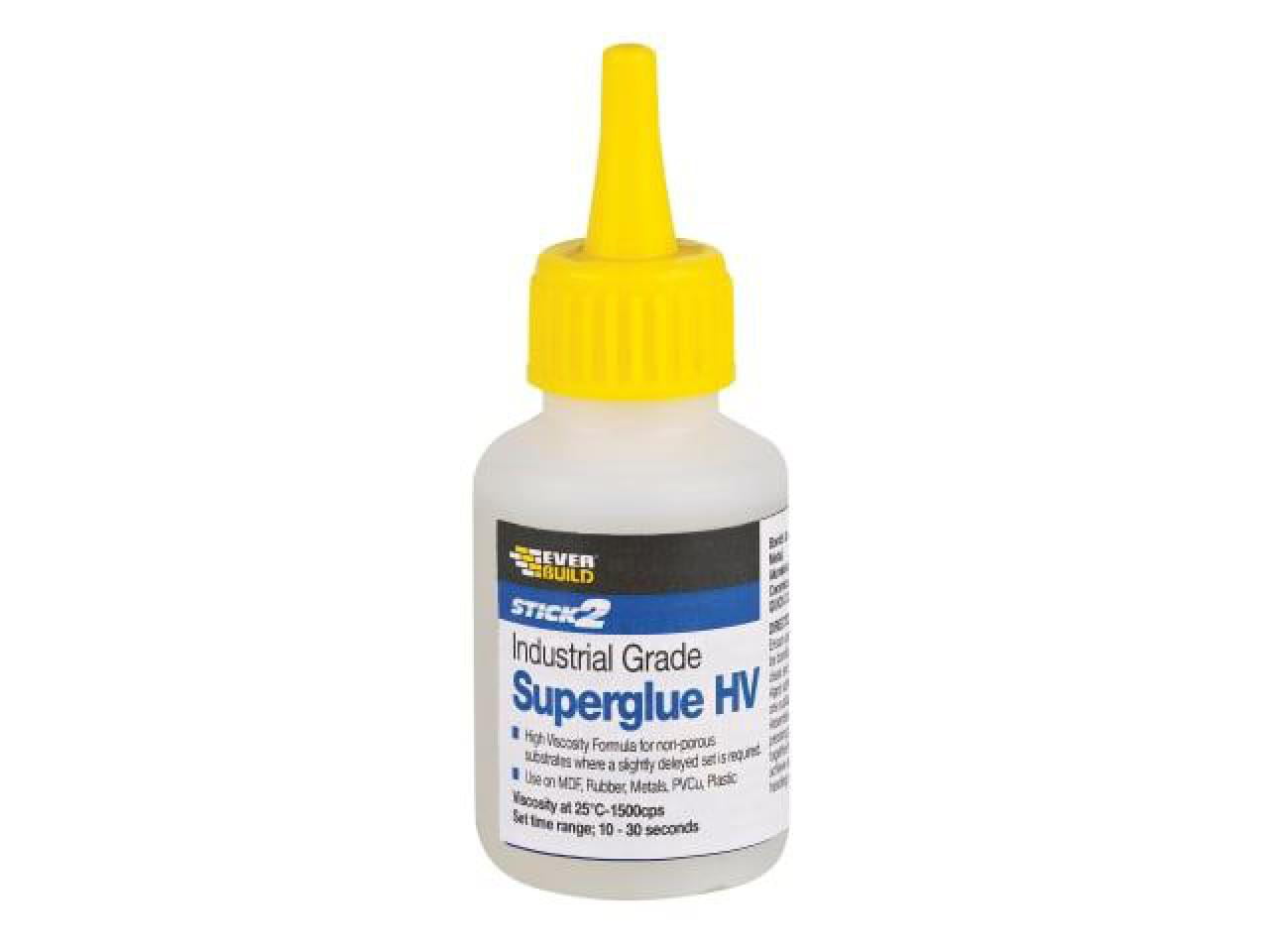 3x Super Glue Adhesive Strong High Viscosity Industrial Grade Superglue 50g HV50