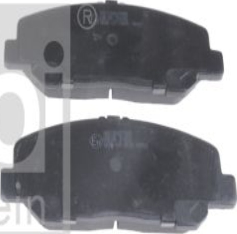 FEBI BILSTEIN 170888 Front Disc Brake Brake Pad Set Braking System Fits Toyota