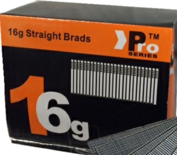 2000 x 32mm 16G Second Fix Nails + 2 x Fuel Cells for Paslode Hitachi Bostitc