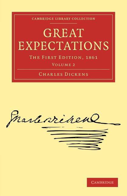 Great Expectations The First Edition, 1861 Dickens Paperback Volume 2