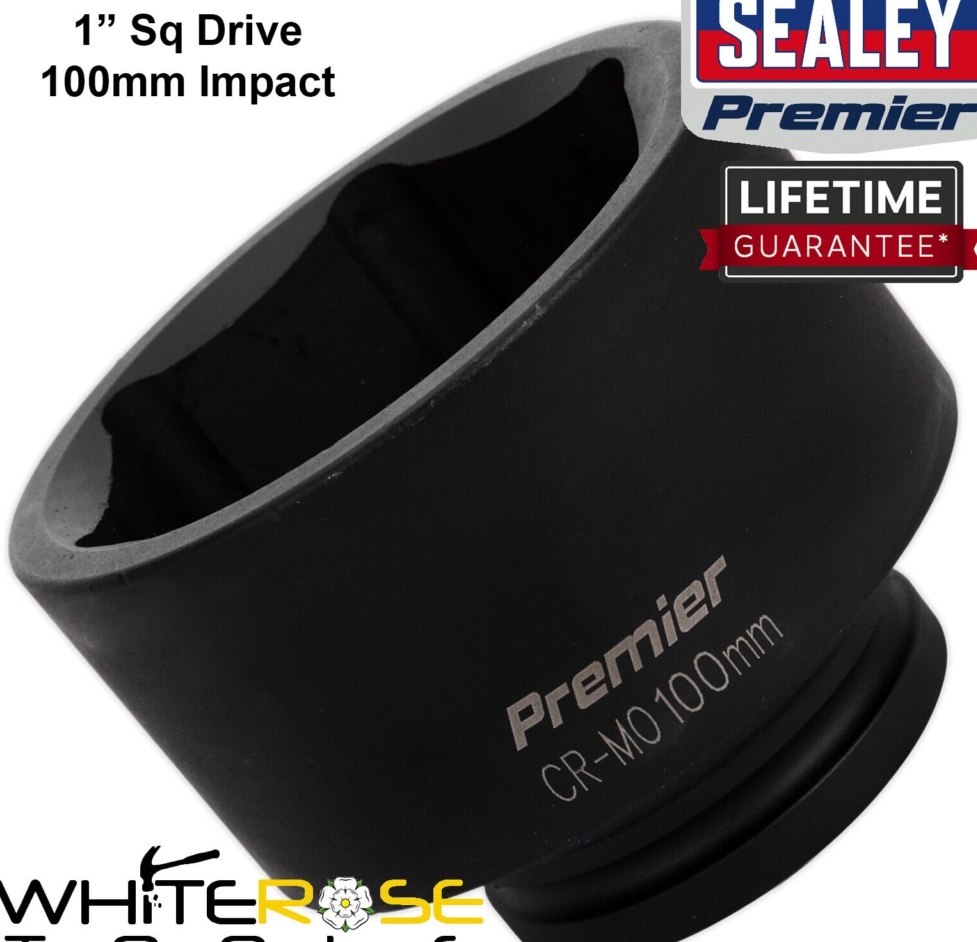 Sealey IS1100 Premier Impact Socket 1""Sq Drive 100mm