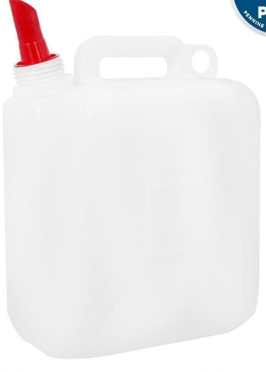 2x PLS 10L Jerry Can Water Storage Petrol Diesel Fuel Container Spout Camping - Image 3