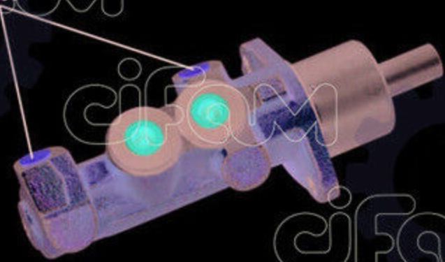 Original METZGER Master Brake Cylinder 202-242 For Renault