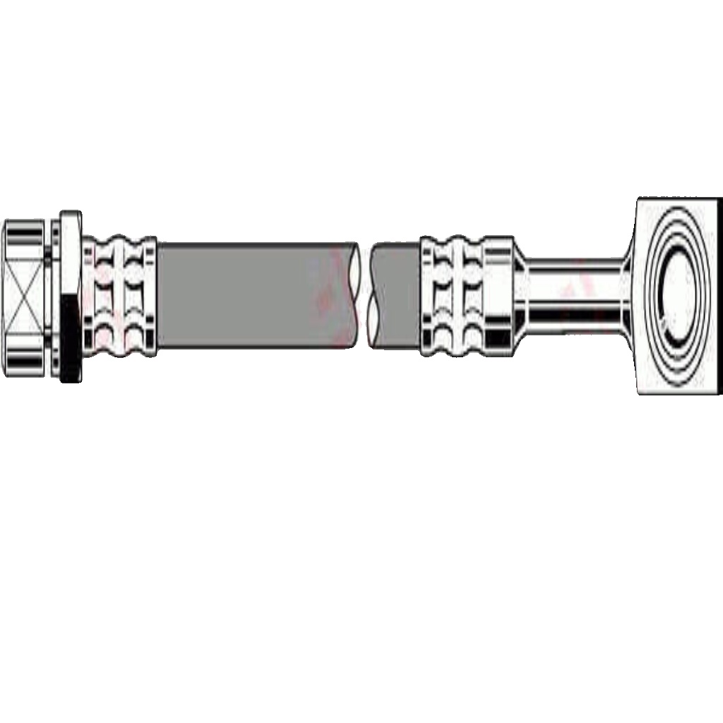 Left TRW-OE PHD288 Brake Hose for CHEVROLET,DAEWOO,FSO,HOLDEN,OPEL,VAUXHALL,ZAZ