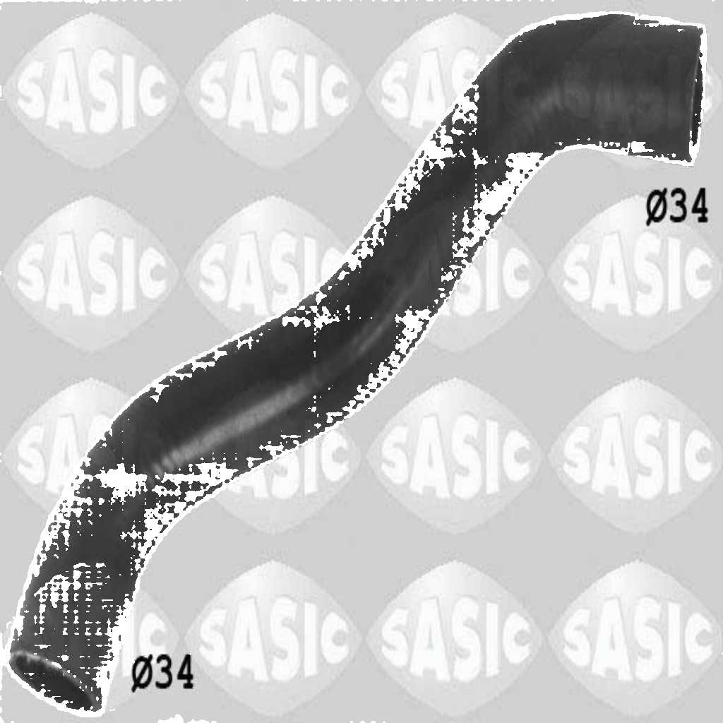 Lower SASIC 3406198 Radiator Hose for OPEL
